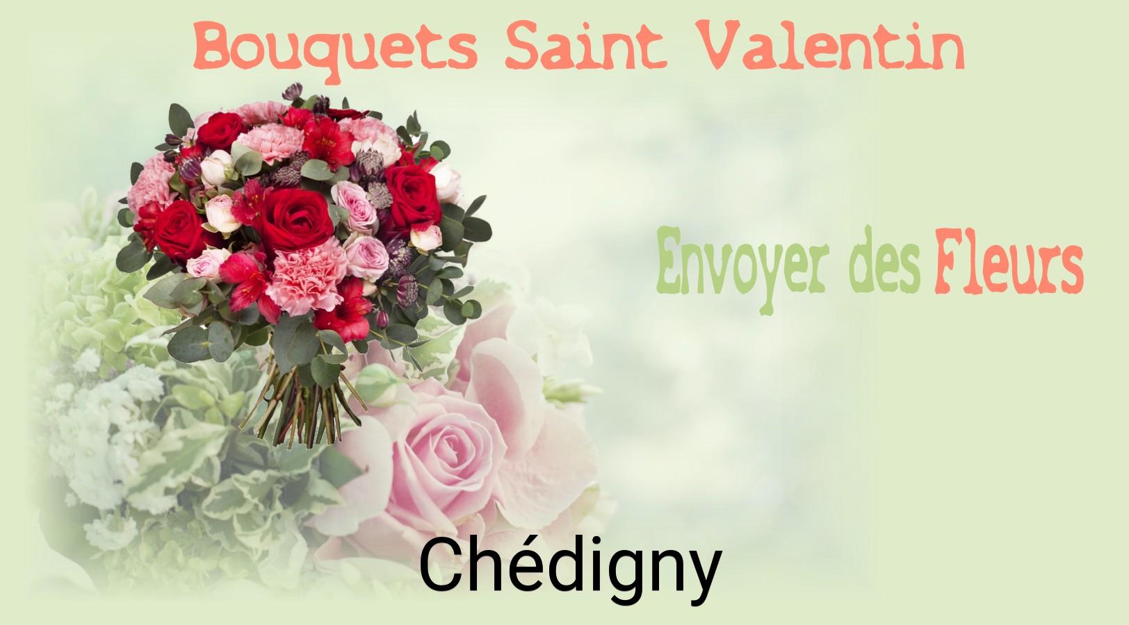 Roses de Saint-Valentin livrées à Chédigny